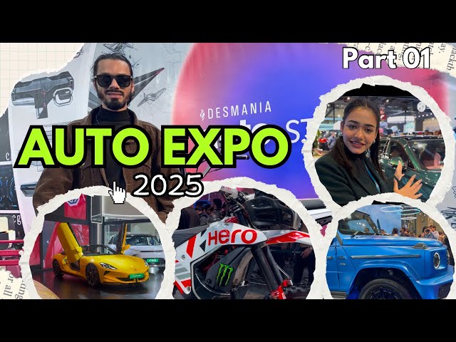 "BHARAT Mandapam Auto Expo 2025 EXPLORER!"  Part 1