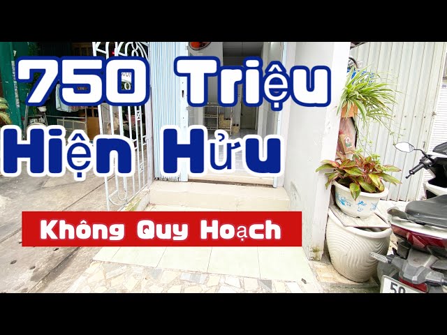 Nhà quận 8 giá || 750 triệu || không quy hoach 🔥 tin được không Ba Con 🔥hẻm 1 xec và hẻm 3m nữa