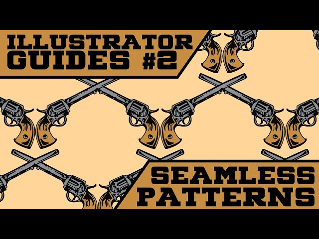 Adobe ILLUSTRATOR Guides, Tricks & Tips #2 : Making *Perfect* Seamless Patterns