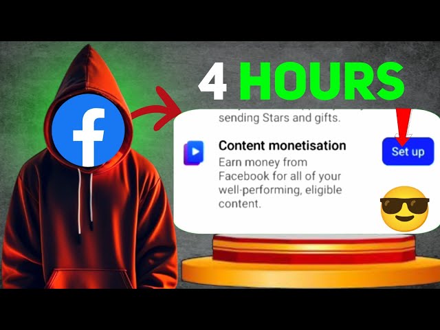 How to Achieve Facebook Content Monetization In 4 Hours  😱