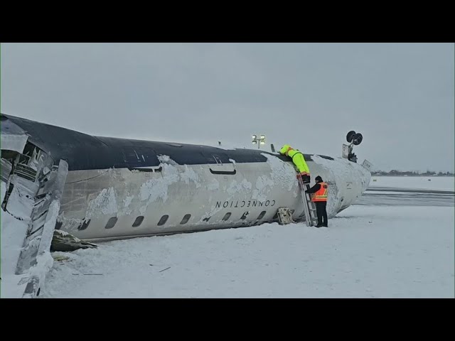 Investigators recover black box data recorders from Toronto plane crash