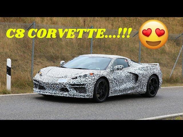 2020 C8 Mid-Engine Corvette | Out In The Wild Without Heavy Camouflage.