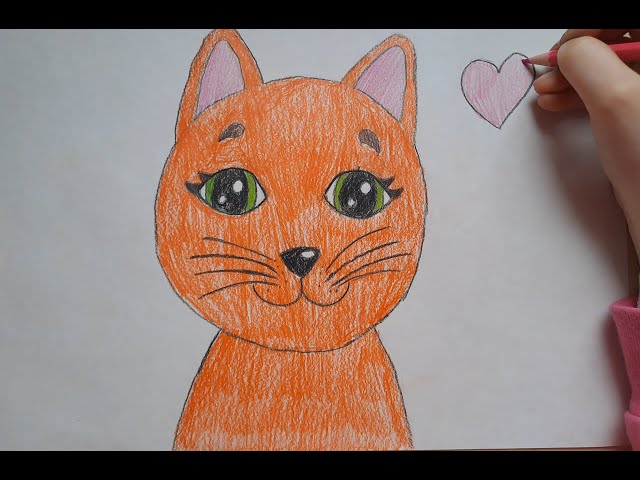 Как нарисовать красивые кошачьи глаза/How to draw beautiful cat's eyes