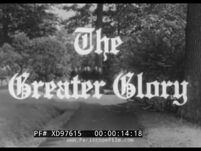 " THE GREATER GLORY " 1950s JESUIT ORDER CATHOLIC PRIEST RECRUITING FILM   SOCIETY OF JESUS XD97615