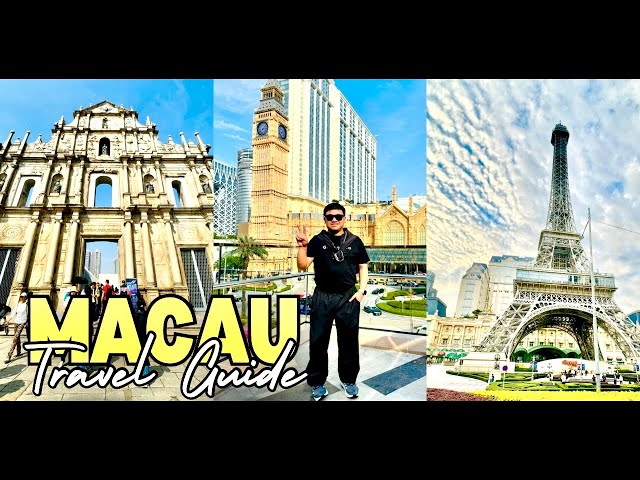 Macau’s Hidden Gems: A Day of Wonders, Culture & Adventure! 🇲🇴✨ | Nurse Craves