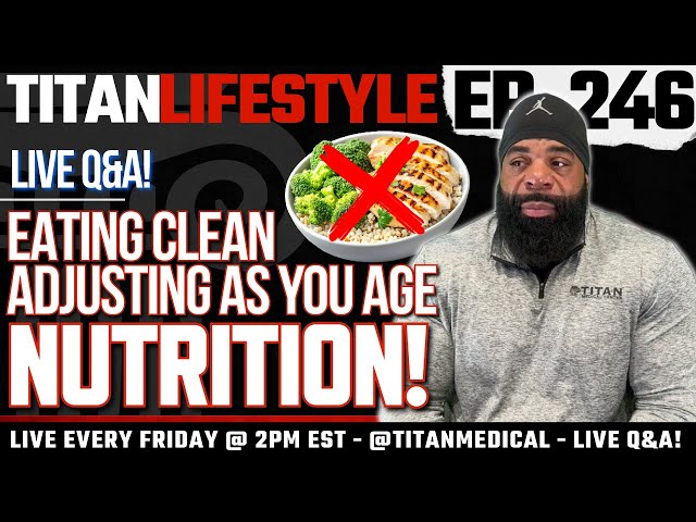 Titan Lifestyle - Health and Fitness Q&A! - Eating Clean to Prevent Aging