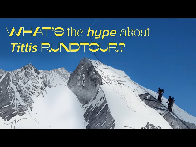 Skiing the most popular alpine ski tour in Engelberg