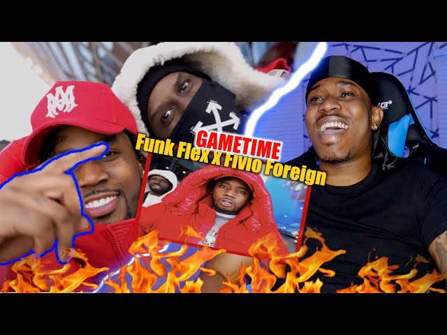 Funk Flex x Fivio Foreign - GAMETIME (Official Video) Upper Cla$$ Reaction