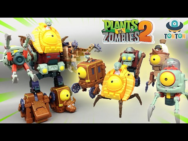 PLANT VS ZOMBIE 2 Zomboss Combine Robot Toys