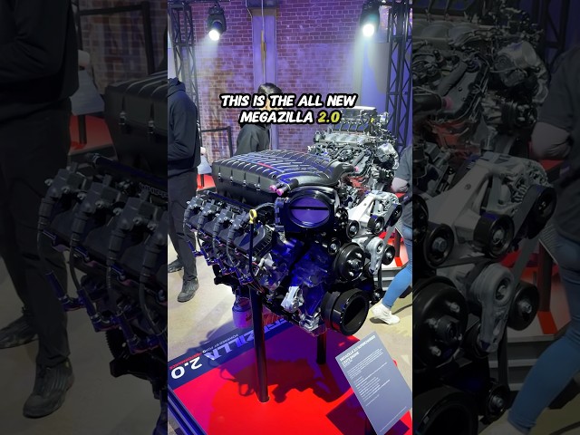 Megazilla 2.0 7.3l Supercharged V8 Crate Motor from Ford Performance