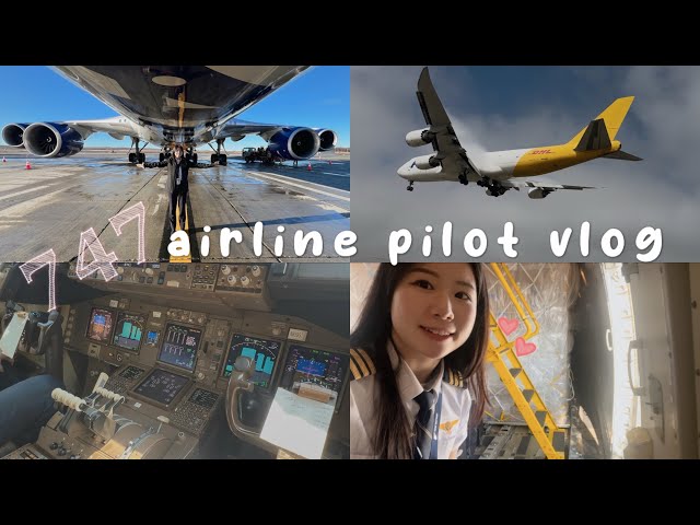 airline pilot vlog // pt.1 15 day trip, 747, hong kong layover, LAX!, qingdao, shenzhen