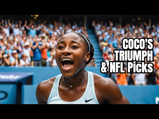 Clint Daly Joins the Sports Chasers Podcast for NFL Week 2 Picks and Coco Gauff's BIG WIN!