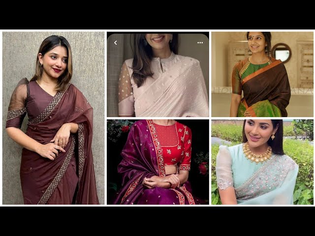 20 Latest Blouse Designs For Sarees 2025|| Latest Saree Blouses 2025||#Latest Blouse Designs 2025