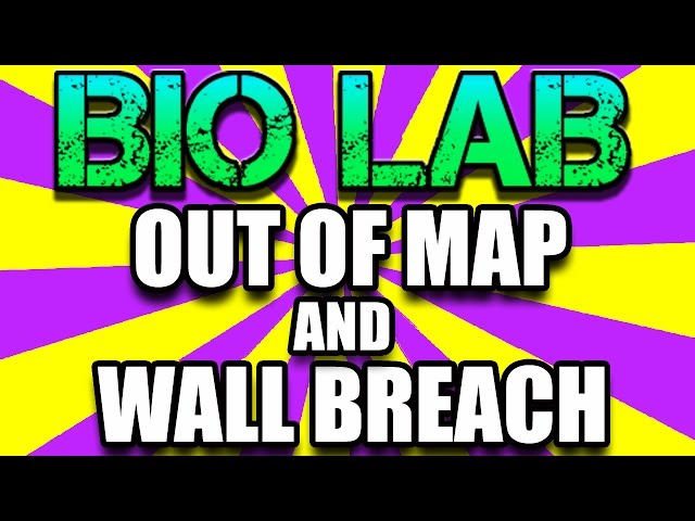 Call of Duty Advanced Warfare Glitches - BIO LAB Out of Map glitch and Wall Breach (1080p 60fps)