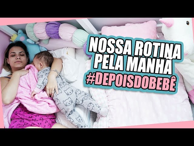 ROTINA PELA MANHÃ DEPOIS DE UM BEBÊ #2 | Kathy Castricini