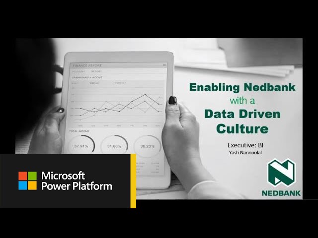 Nedbank uses Power BI for increased agility and to drive data-driven culture