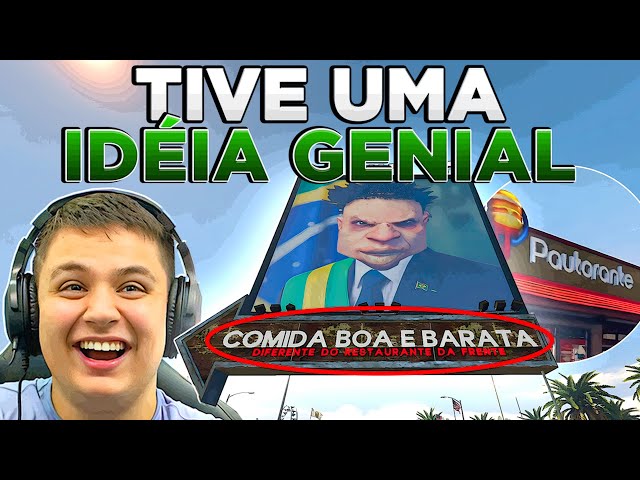 PAULINHO O LOKO É O REI DO MARKETING no GTA RP! (Modder Clips)