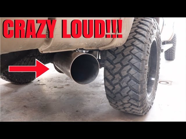 NEW 5 INCH EXHAUST!!! 6.7L PowerStroke DIESEL!!!