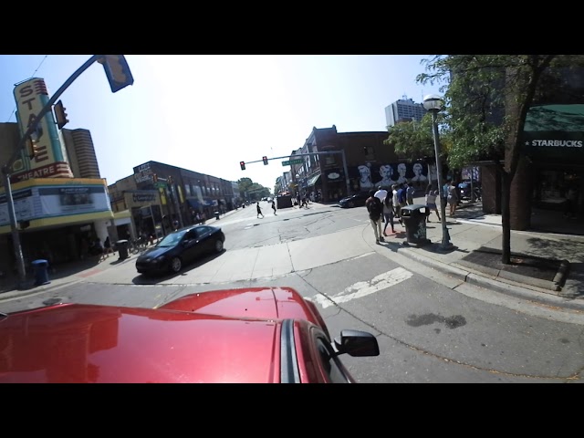 State st down town Ann Arbor in 360 VR