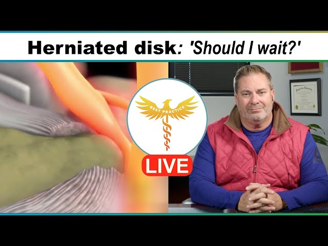 Herniated disk: 'Should I wait?' | Doctor Answers