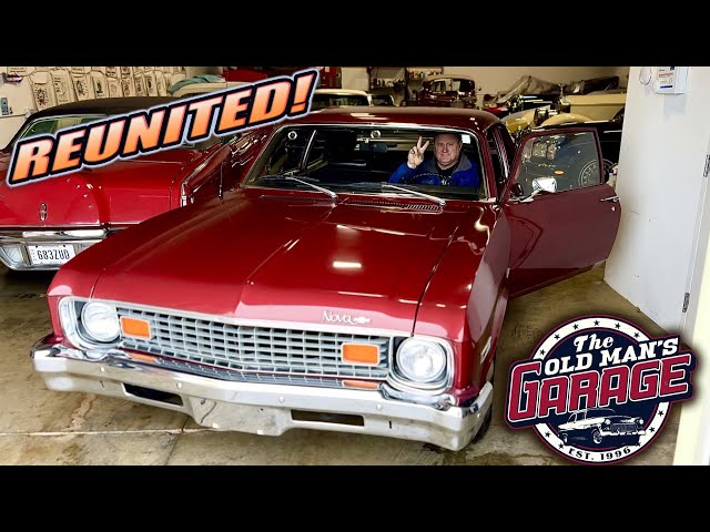 UNCLE BOB’s BIG SCORE!  23k ORIGINAL MILE 73 Nova Drag & Drive PROJECT!