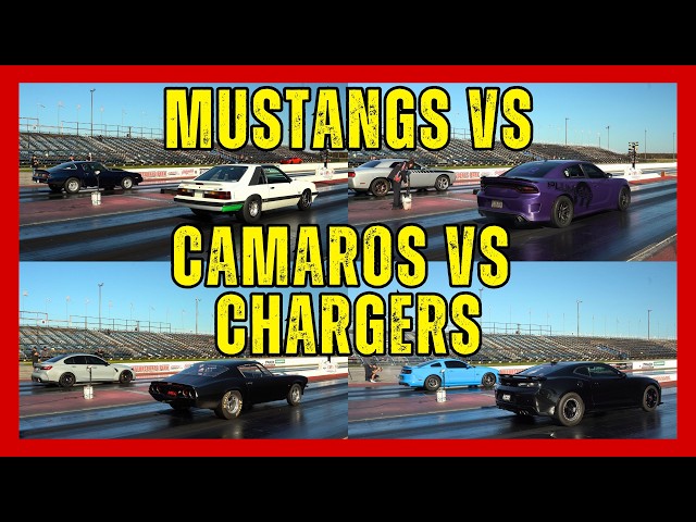 mustang vs camaro vs charger