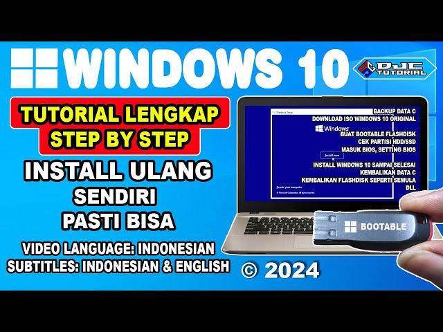 HOW TO INSTALL WINDOWS 10 Step By Step [ Backup C Data, Download Original Windows 10 ISO, Install]