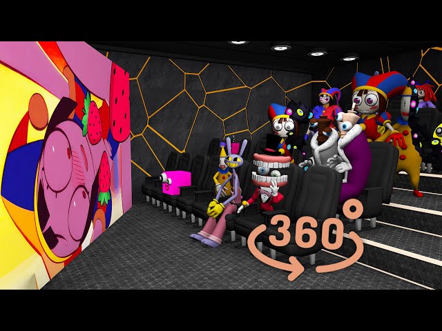 CINEMA HALL 360° - The Amazing Digital Circus  Pomni react meme in VR