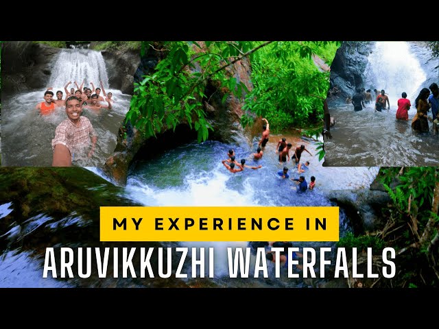 Kerala's Most Beautiful Hidden Aruvikkuzhi Waterfalls in Thadiyoor - Pathanamthitta @Ribinpx