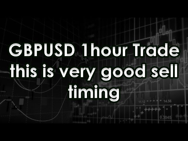 GBPUSD 1hour Trade this is very good sell timing