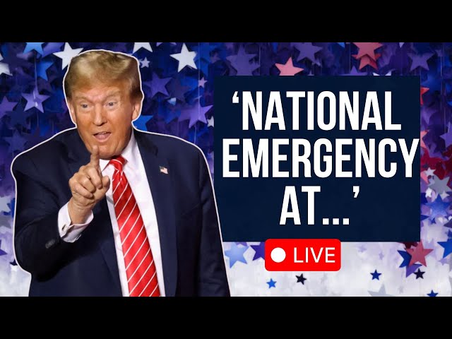 Trump Speech Live |  Donald Trump Declares National Emergency At Mexico Border | US News Live