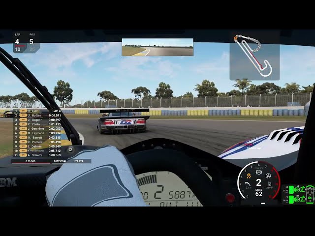 1998 Porsche 911 GT1 | Campo Grande | Automobilista 2 | Clip 04/04 | #4K