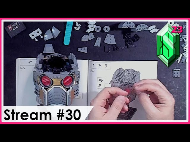 LEGO Star-Lord Helmet - Stream 30 | #twitch #simonize23 #vod