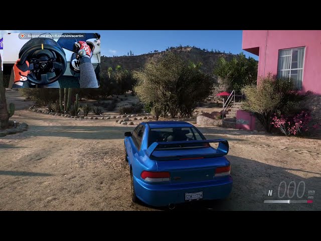 forza horizon 5 steering wheel gameplay