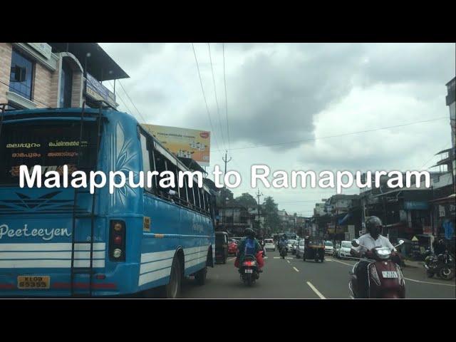 Driving from Malappuram to Ramapuram 4K | Kerala | India