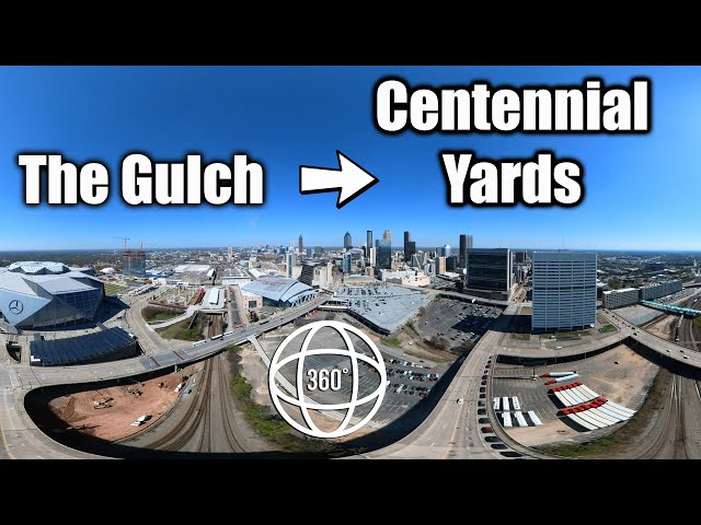 What used to be The Gulch will soon become Centennial Yards - 360 Video - Use mouse to control view