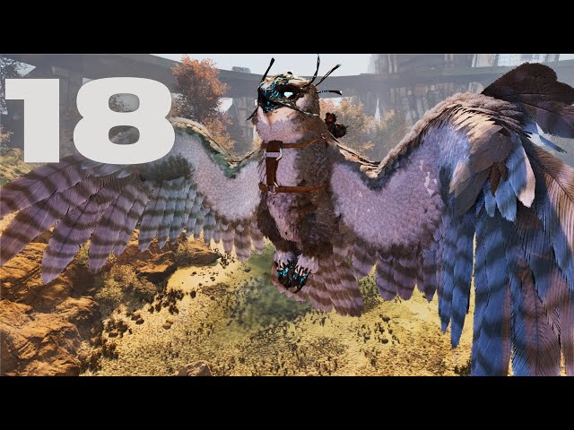 Taming Another Snow Owl As Well as Some Brontos! - Ark Extinction Ascended Ep 18