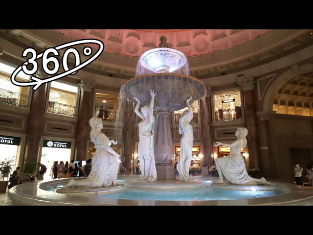 [360° VR] Walk in Shopping Mall "VenusFort" in Odaiba, Tokyo, Japan / ヴィーナスフォートの散歩【高画質4K/8K360度VR映像】