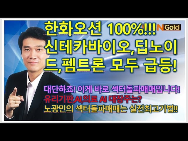 [돌파매매 노광민]  오늘도 수익! 한화오션 100%!. 딥노이드, 해성에어로보틱스 또 급등수익!