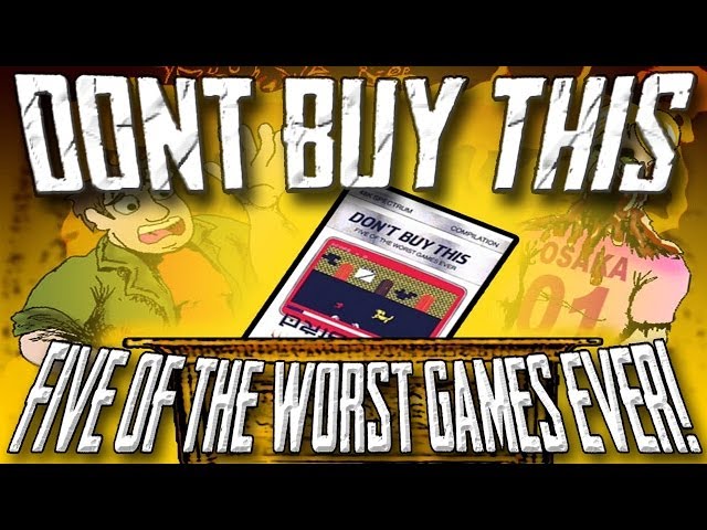 🚫 Don't Buy This: Five of the Worst Games Ever (ZX Spectrum)| Games Yanks Can't Wank| Larry Bundy Jr