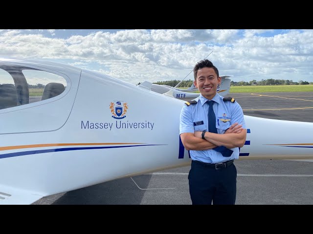 A day in the life with Massey University Flight Instructor Dion Chew