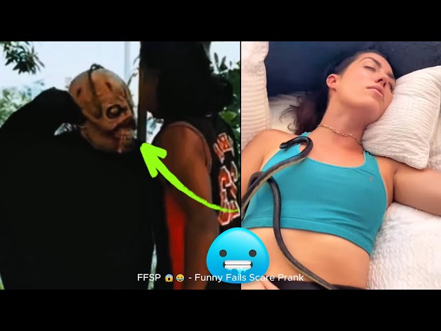 "🔥 SCARY PRANK FAILS 2025 - HILARIOUS REACTIONS & EPIC MOMENTS! 😂👻"#44