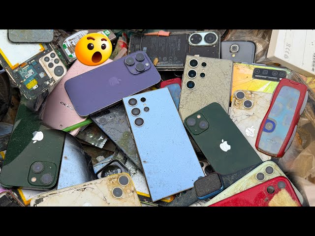 🤭 Wonderful 🥰 i Found Galaxy S24 Ultra_iPhone14Pro_iPhone13_Apple Watch..| Restore S24 Ultra Cracked