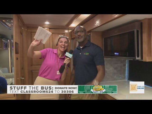 Stuff the Bus with Campers Inn RV