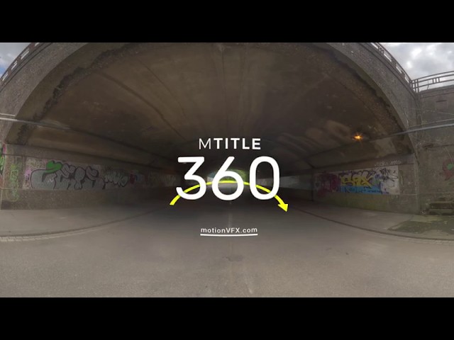 mTitle 360 - FCPX Plugin