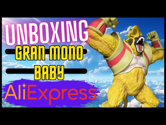 UNBOXING & REVIEW - FIGURAS - OZARU VEGETA BABY - DRAGON BALL GT - ALIEXPRESS - GANGAS