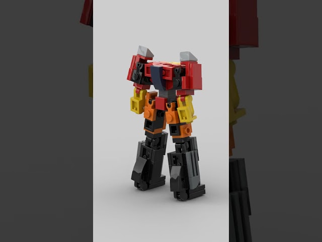 Lego Transformers Hot Rod #transformers #lego #legotransformers