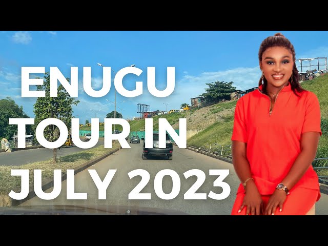 Enugu Tour in July 2023/Drive through CIC Enugu/ Drive to Old Park Enugu/Lands for sale in Enugu