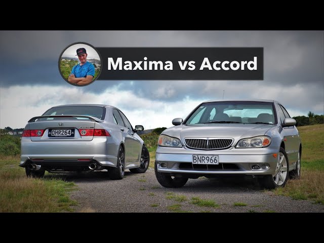 Nissan Maxima V6 vs Honda Accord Euro S