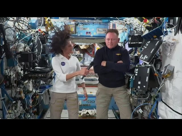 NASA astronauts Suni Williams, Butch Wilmore discuss unexpectedly long stay in space after Starli...